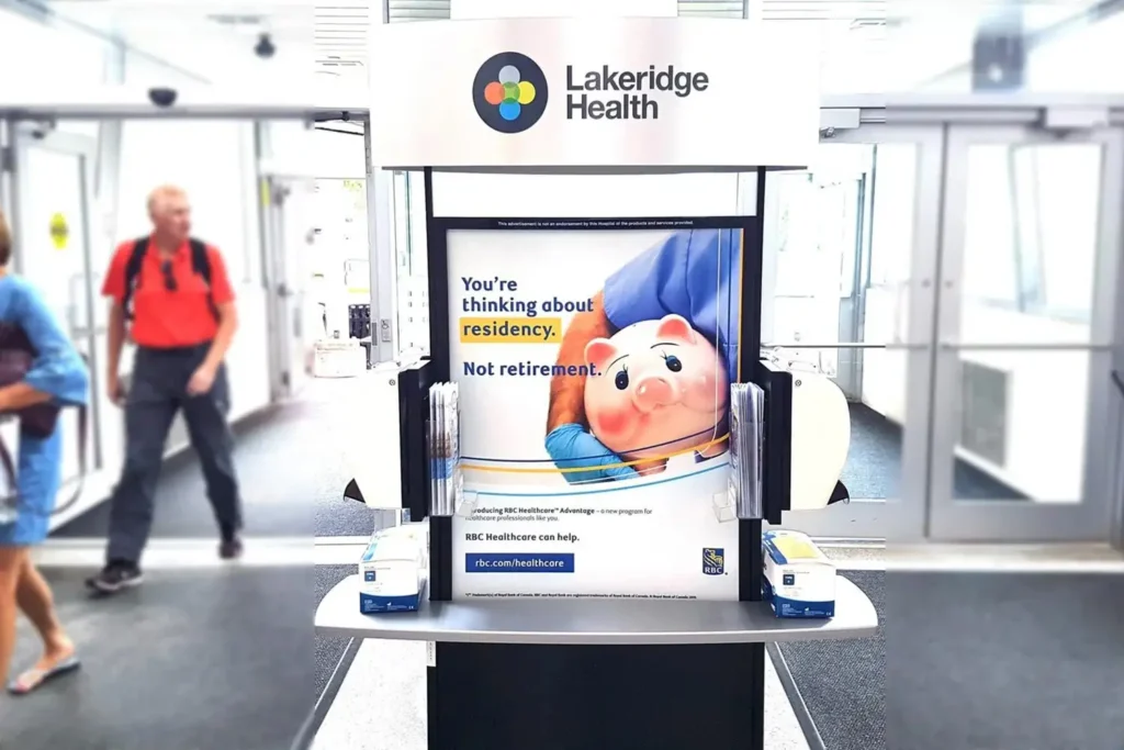 Quảng cáo ở bệnh viện